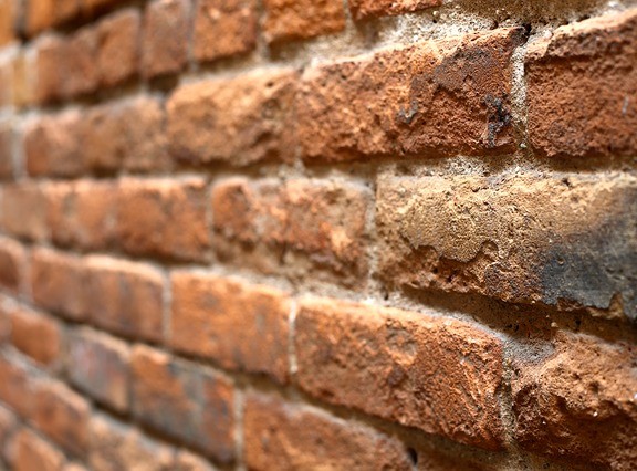 Wall of bricks